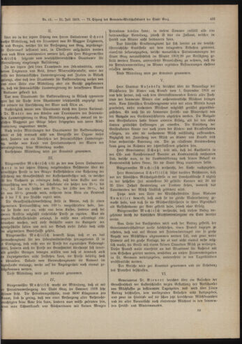 Amtsblatt der landesfürstlichen Hauptstadt Graz 19190731 Seite: 25