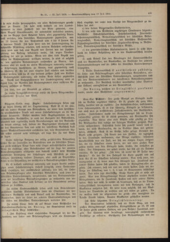 Amtsblatt der landesfürstlichen Hauptstadt Graz 19190731 Seite: 5