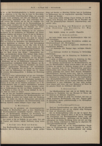 Amtsblatt der landesfürstlichen Hauptstadt Graz 19190820 Seite: 25