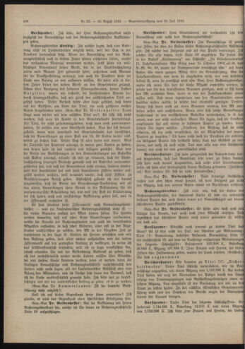 Amtsblatt der landesfürstlichen Hauptstadt Graz 19190820 Seite: 8