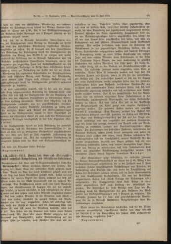 Amtsblatt der landesfürstlichen Hauptstadt Graz 19190910 Seite: 11