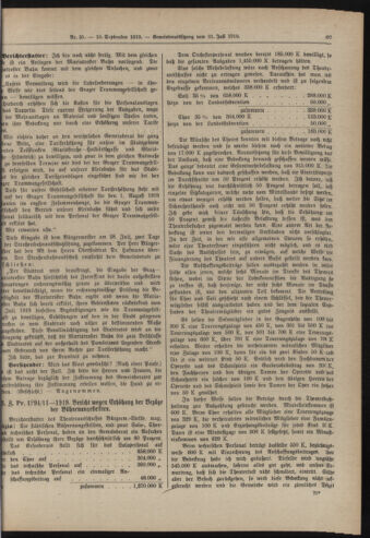 Amtsblatt der landesfürstlichen Hauptstadt Graz 19190910 Seite: 19