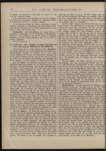 Amtsblatt der landesfürstlichen Hauptstadt Graz 19191010 Seite: 20