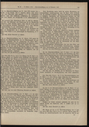 Amtsblatt der landesfürstlichen Hauptstadt Graz 19191010 Seite: 3