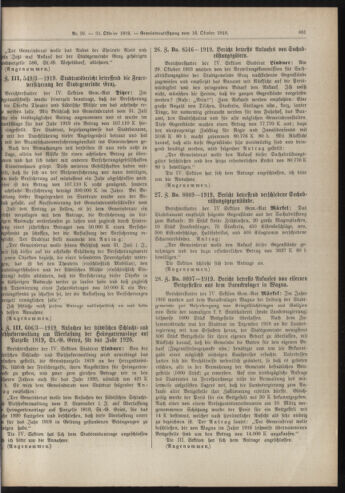 Amtsblatt der landesfürstlichen Hauptstadt Graz 19191031 Seite: 15