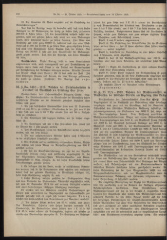 Amtsblatt der landesfürstlichen Hauptstadt Graz 19191031 Seite: 22