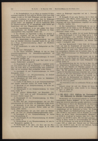 Amtsblatt der landesfürstlichen Hauptstadt Graz 19191120 Seite: 6