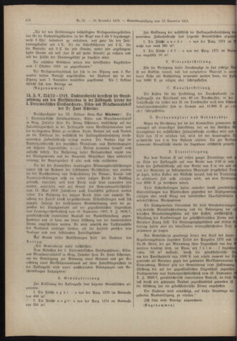 Amtsblatt der landesfürstlichen Hauptstadt Graz 19191130 Seite: 10