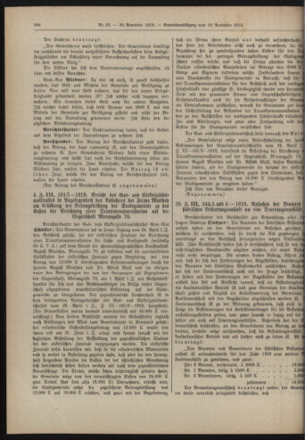 Amtsblatt der landesfürstlichen Hauptstadt Graz 19191130 Seite: 18