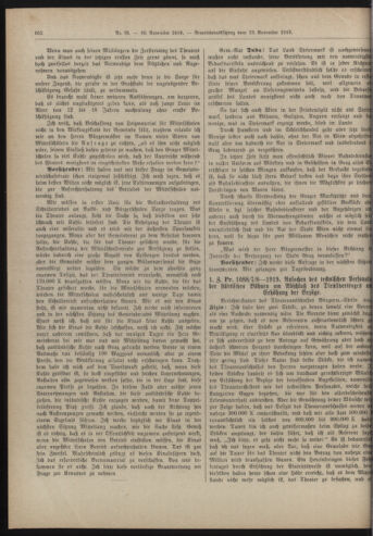 Amtsblatt der landesfürstlichen Hauptstadt Graz 19191130 Seite: 6