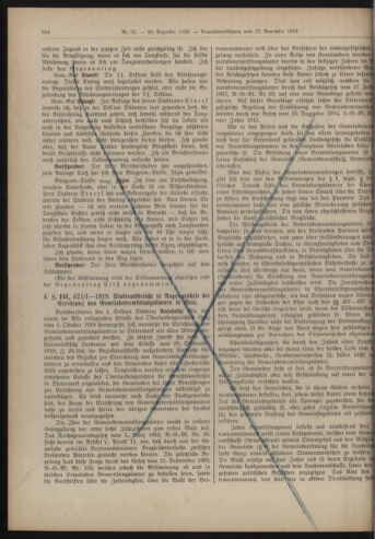 Amtsblatt der landesfürstlichen Hauptstadt Graz 19191220 Seite: 10