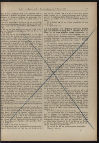 Amtsblatt der landesfürstlichen Hauptstadt Graz 19191220 Seite: 11