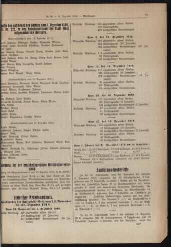 Amtsblatt der landesfürstlichen Hauptstadt Graz 19191231 Seite: 19