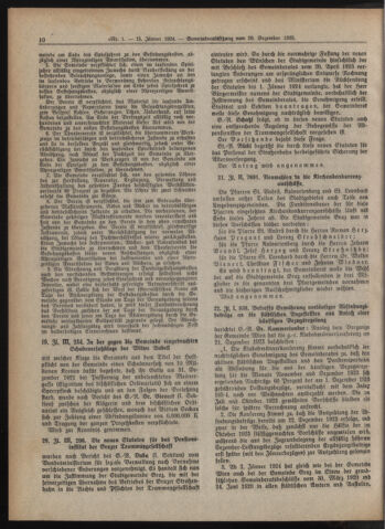 Amtsblatt der landesfürstlichen Hauptstadt Graz 19240115 Seite: 10