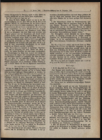 Amtsblatt der landesfürstlichen Hauptstadt Graz 19240115 Seite: 3