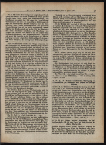 Amtsblatt der landesfürstlichen Hauptstadt Graz 19240215 Seite: 5