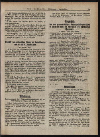 Amtsblatt der landesfürstlichen Hauptstadt Graz 19240215 Seite: 7