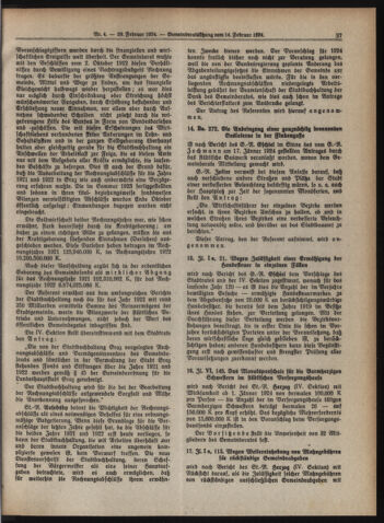 Amtsblatt der landesfürstlichen Hauptstadt Graz 19240229 Seite: 7