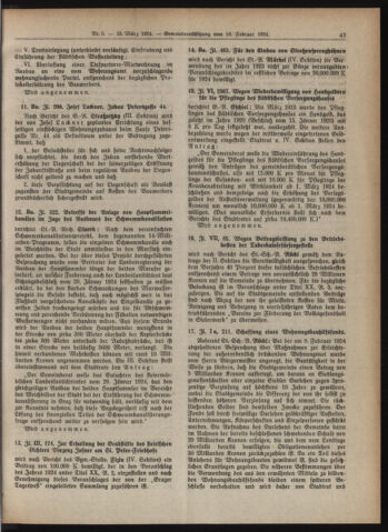 Amtsblatt der landesfürstlichen Hauptstadt Graz 19240315 Seite: 7