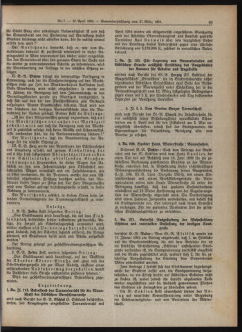 Amtsblatt der landesfürstlichen Hauptstadt Graz 19240415 Seite: 3