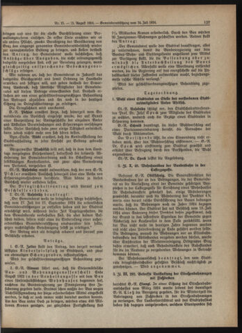 Amtsblatt der landesfürstlichen Hauptstadt Graz 19240815 Seite: 3