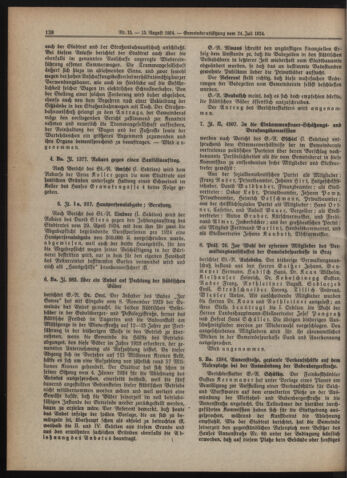 Amtsblatt der landesfürstlichen Hauptstadt Graz 19240815 Seite: 4