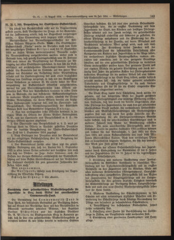 Amtsblatt der landesfürstlichen Hauptstadt Graz 19240815 Seite: 9