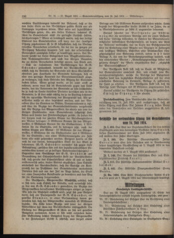 Amtsblatt der landesfürstlichen Hauptstadt Graz 19240831 Seite: 6