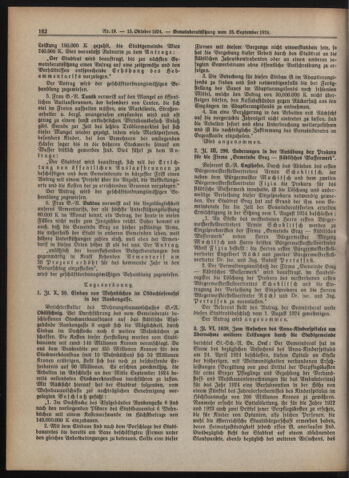 Amtsblatt der landesfürstlichen Hauptstadt Graz 19241015 Seite: 6