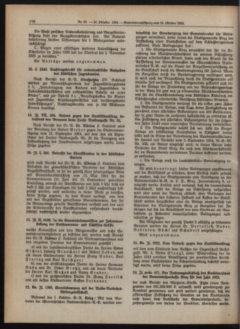 Amtsblatt der landesfürstlichen Hauptstadt Graz 19241031 Seite: 10