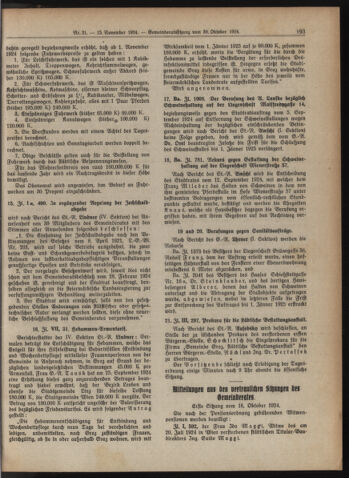 Amtsblatt der landesfürstlichen Hauptstadt Graz 19241115 Seite: 13