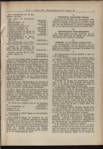 Amtsblatt der landesfürstlichen Hauptstadt Graz 19250131 Seite: 11