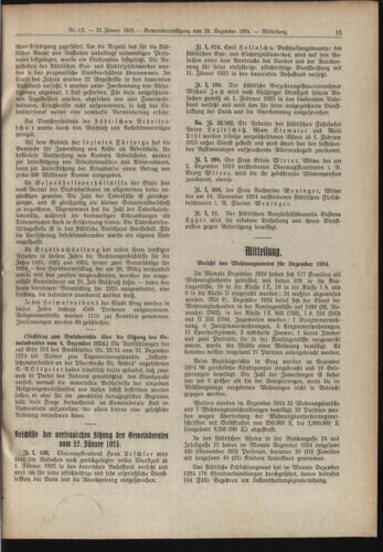 Amtsblatt der landesfürstlichen Hauptstadt Graz 19250131 Seite: 15