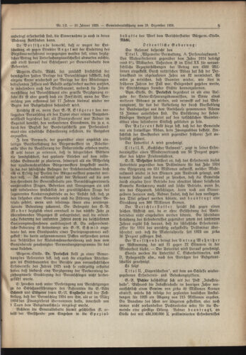 Amtsblatt der landesfürstlichen Hauptstadt Graz 19250131 Seite: 5