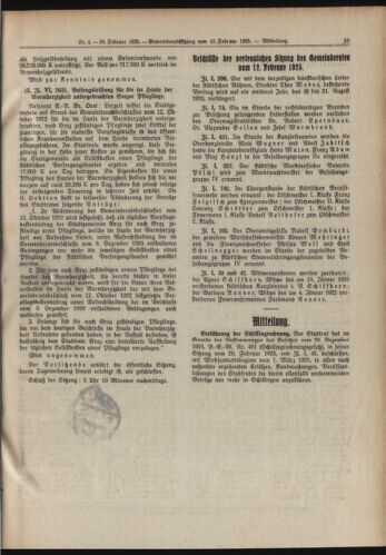 Amtsblatt der landesfürstlichen Hauptstadt Graz 19250228 Seite: 7