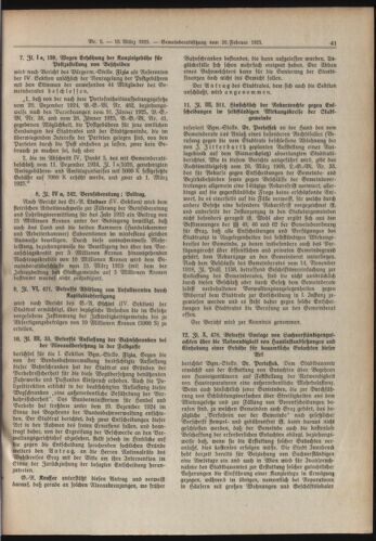 Amtsblatt der landesfürstlichen Hauptstadt Graz 19250315 Seite: 5