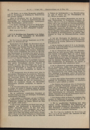 Amtsblatt der landesfürstlichen Hauptstadt Graz 19250415 Seite: 6