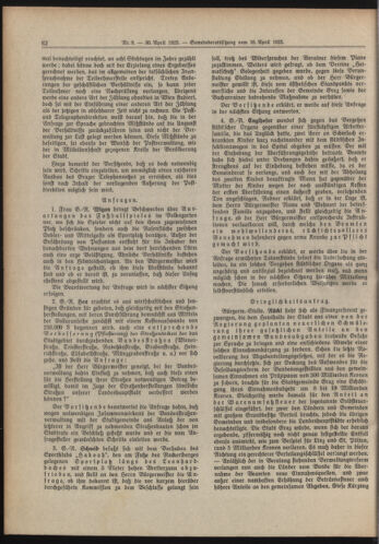 Amtsblatt der landesfürstlichen Hauptstadt Graz 19250430 Seite: 4