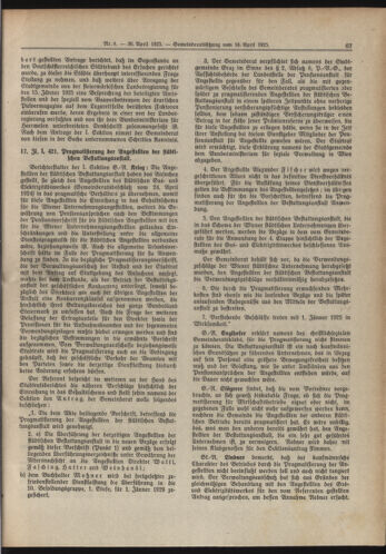 Amtsblatt der landesfürstlichen Hauptstadt Graz 19250430 Seite: 9