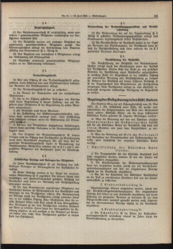 Amtsblatt der landesfürstlichen Hauptstadt Graz 19250615 Seite: 5