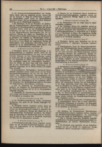 Amtsblatt der landesfürstlichen Hauptstadt Graz 19250615 Seite: 6