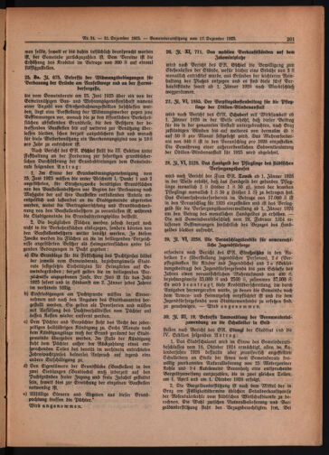 Amtsblatt der landesfürstlichen Hauptstadt Graz 19251231 Seite: 9