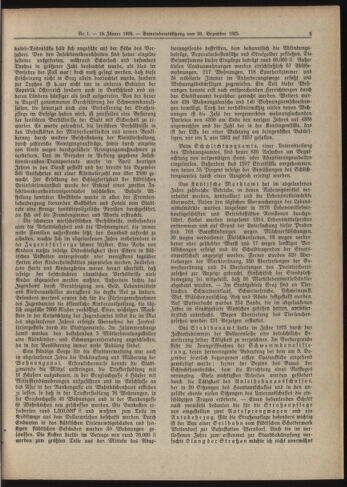 Amtsblatt der landesfürstlichen Hauptstadt Graz 19260115 Seite: 5