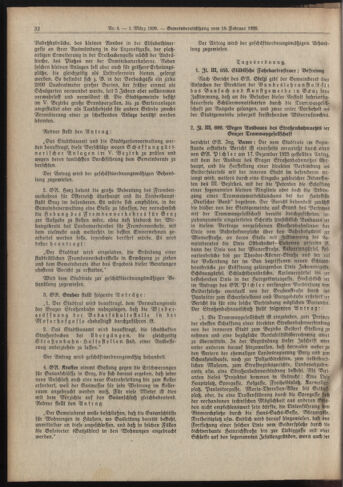 Amtsblatt der landesfürstlichen Hauptstadt Graz 19260301 Seite: 4