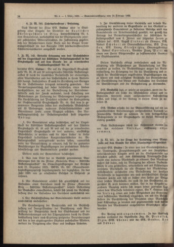 Amtsblatt der landesfürstlichen Hauptstadt Graz 19260301 Seite: 6