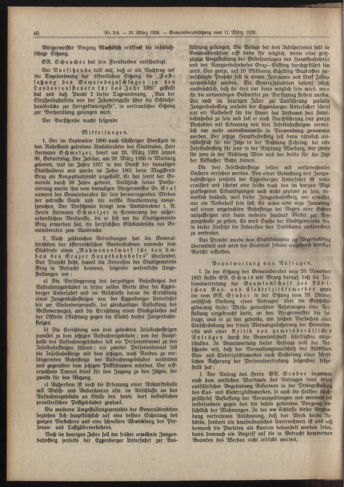 Amtsblatt der landesfürstlichen Hauptstadt Graz 19260331 Seite: 2