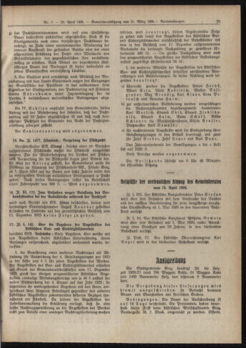 Amtsblatt der landesfürstlichen Hauptstadt Graz 19260415 Seite: 7