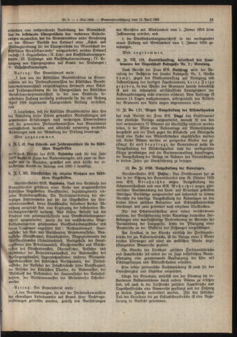 Amtsblatt der landesfürstlichen Hauptstadt Graz 19260501 Seite: 5