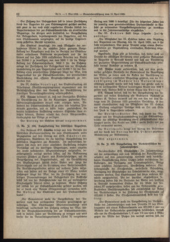 Amtsblatt der landesfürstlichen Hauptstadt Graz 19260501 Seite: 6