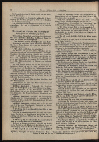 Amtsblatt der landesfürstlichen Hauptstadt Graz 19270115 Seite: 14